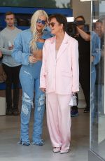KHLOE KARDASHIAN and KRIS JENNER at Her First Good American Store in Santa Monica 06/23/2023