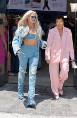 KHLOE KARDASHIAN and KRIS JENNER at Her First Good American Store in Santa Monica 06/23/2023