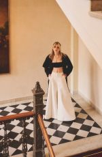 KIERNAN SHIPKA Getting Ready for Max Mara Resort 2024 Fashion Show for Harper