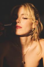 KIERNAN SHIPKA Getting Ready for Max Mara Resort 2024 Fashion Show for Harper