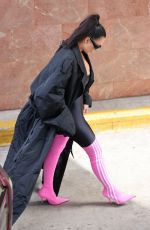 KIM and KHLOE KARADASHIAN Take Their Daughters to Barbie World x Paul Mitchell Exhibition in Santa Monica 06/14/2023