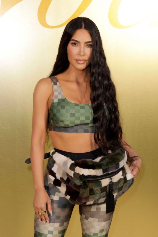 KIM KARDASHIAN at Louis Vuitton Menswear Spring/summer 2024 Show in Paris 06/20/2023