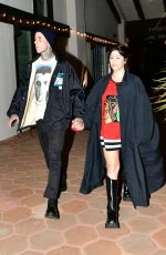 KOURTNEY KARDASHIAN and Travis Barker Leaves Taverna Tony in Malibu 06/02/2023