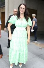 KRISTIN DAVIS Leaves Today Show in New York 06/20/2023