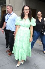 KRISTIN DAVIS Leaves Today Show in New York 06/20/2023