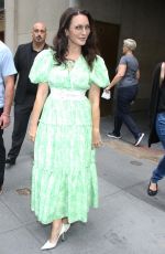 KRISTIN DAVIS Leaves Today Show in New York 06/20/2023