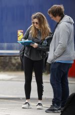 KYM MARSH Arrives at a Theatre in Cardiff 06/28/2023