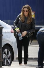 KYM MARSH Arrives at a Theatre in Cardiff 06/28/2023