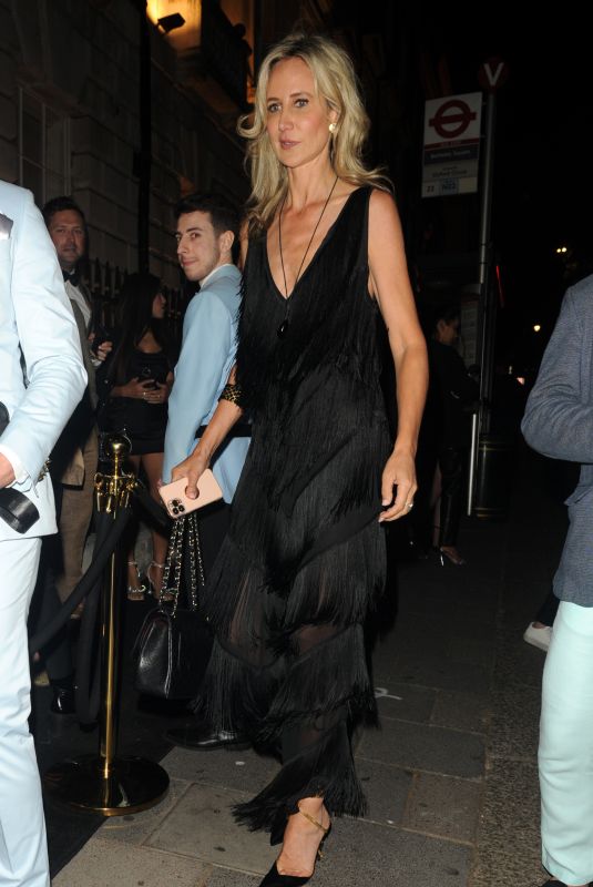 LADY VICTORIA HERVERY Arrives at Annabels 60th Birthday in London 06/09/2023