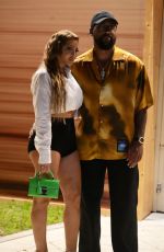 LARSA PIPPEN and Marcus Jordan Night Out in Miami 06/08/2023