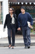 LAURA HARRIER and Sam Jarou Out for Lunch in Studio City 05/31/2023