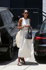 LAURA HARRIER Arrives at a Hair Salon in Beverly Hills 06/22/2023