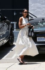 LAURA HARRIER Arrives at a Hair Salon in Beverly Hills 06/22/2023