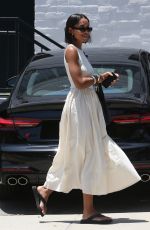 LAURA HARRIER Arrives at a Hair Salon in Beverly Hills 06/22/2023