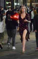 LAURA WHITMORE Night Out at Leicester Square in London 06/16/2023