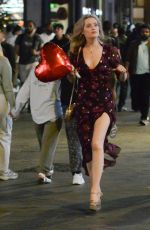 LAURA WHITMORE Night Out at Leicester Square in London 06/16/2023