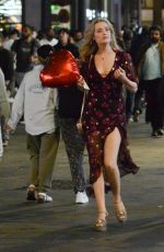 LAURA WHITMORE Night Out at Leicester Square in London 06/16/2023