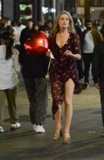 LAURA WHITMORE Night Out at Leicester Square in London 06/16/2023