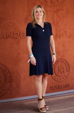 LAURE BOLLEAU at French Tennis Open at Roland Garros in Paris 06/03/2023