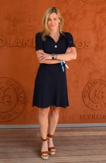 LAURE BOLLEAU at French Tennis Open at Roland Garros in Paris 06/03/2023