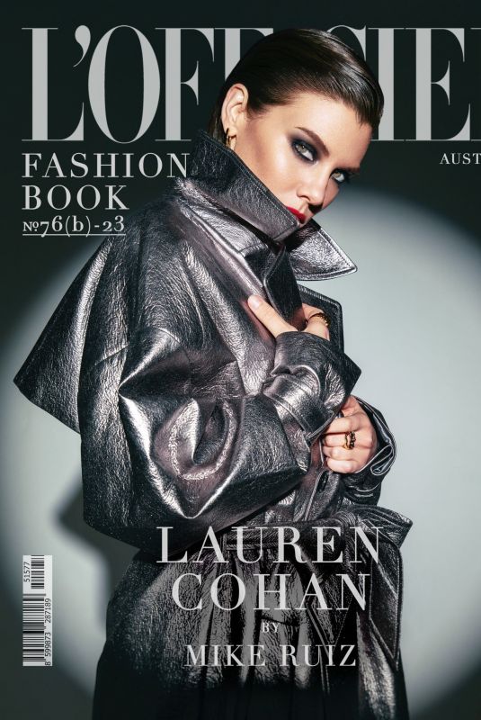LAUREN COHAN for L’officiel Australia Fashion Book Magazine, June 2023