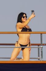 LAUREN SANCHEZ in Bikini at a Yacht in Beaulieu sur Mer 06/16/2023