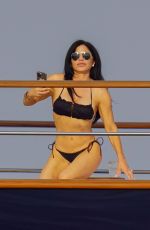 LAUREN SANCHEZ in Bikini at a Yacht in Beaulieu sur Mer 06/16/2023