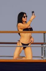 LAUREN SANCHEZ in Bikini at a Yacht in Beaulieu sur Mer 06/16/2023