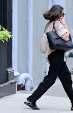 LEA MICHELE Heading to Her Matinee Performance of Funny Girl in New York 06/04/2023