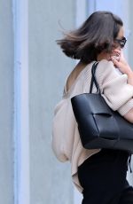 LEA MICHELE Heading to Her Matinee Performance of Funny Girl in New York 06/04/2023