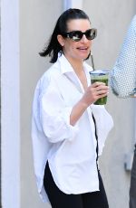 LEA MICHELE Out for Fresh Green Juice in New York 05/31/2023