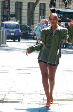 LEIGH-ANNE PINNOCK Arrives at Global Radio in London 06/14/2023