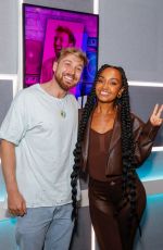 LEIGH-ANNE PINNOCK at Kiss Breakfast at 1 Golden Square in London 06/16/2023