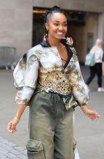 LEIGH-ANNE PINNOCK Leaves BBC Radio One in London 06/13/2023