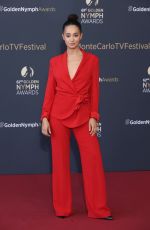 LENA MAHFOUF at Golden Nymphs Award in Monte-carlo TV Festival 06/20/2023