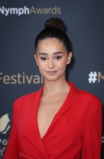 LENA MAHFOUF at Golden Nymphs Award in Monte-carlo TV Festival 06/20/2023
