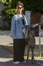 LEONA LEWIS and Dennis Jauch Out with Their Baby and Dog at a Local Park 06/20/2023