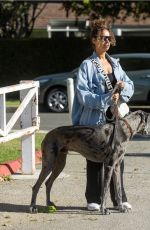 LEONA LEWIS and Dennis Jauch Out with Their Baby and Dog at a Local Park 06/20/2023