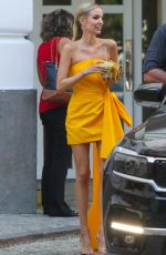 LEONIE HANNE Leaves Hotel Copacabana Palace in Rio de Janeiro 06/01/2023