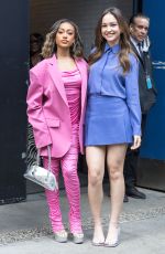 LEXI UNDERWOOD and SADIE STANLEY Arrives at Good Morning America in New York 06/08/2023