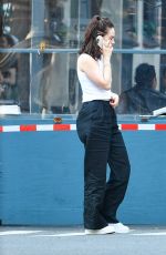 LILY JAMES, ANNABELLE WALLIS and Sebastian Stan Out in New York 06/01/2023