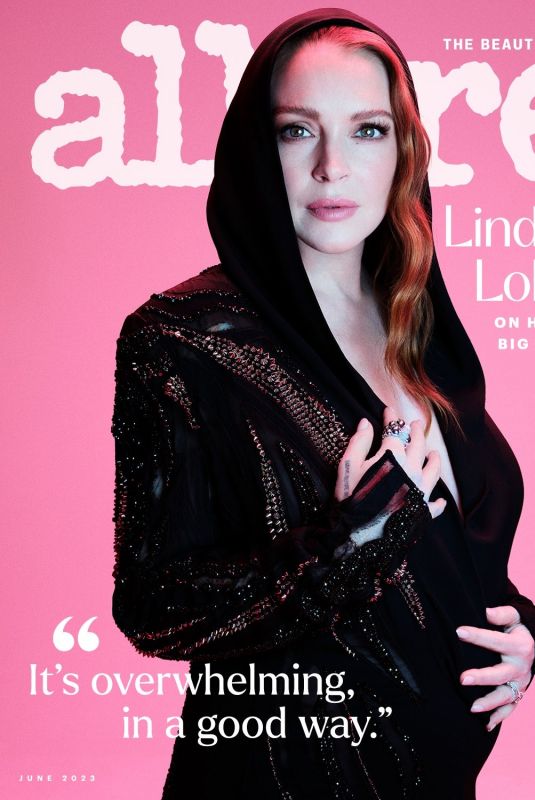 LINDSAY LOHAN for Allure Magazine, June 2023