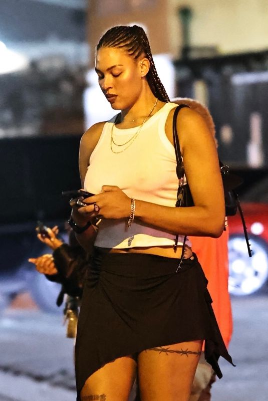 LIZ CAMBAGE Arrives at Kanye’s Surprise Birth-Ye Party in Los Angeles 06/11/2023