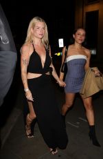 LOTTIE MOSS Arrives at Marc Jacques Burton x Machine Gun Kelly Party at Bacchanalia in London 05/31/2023