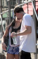 LOURDES LEON and Jonathan Puglia After Doing a Sale Garage in New York 06/17/2023