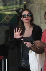 LUCIANA GIMENEZ Arrives at Santos Dumont Airport in Rio de Janeiro 06/09/2023