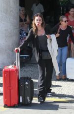 LUCIANA GIMENEZ Arrives at Santos Dumont Airport in Rio de Janeiro 06/09/2023