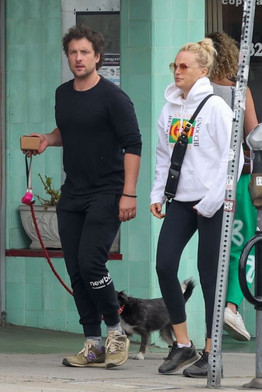 MALIN AKERMAN on a Lunch Date with Husband in Los Feliz 05/31/2023