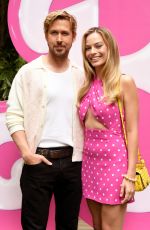 MARGOT ROBBIE at Barbie Photocall in Los Angeles 06/25/2023