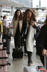 MARIA SHRIVER and CHRISTINA SCHWARZENEGGER at LAX Airport in Los Angeles 06/15/2023